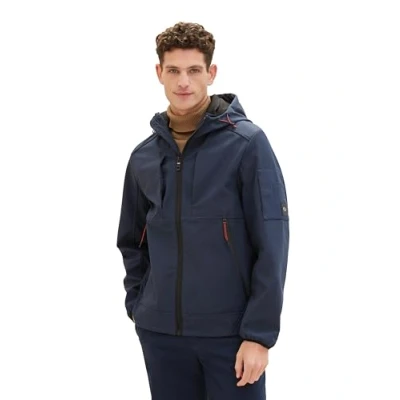 Abbildung von TOM Tailor Outdoorjacke, Herren, Größe: Medium, Sky captain blue