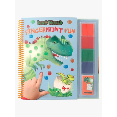 Abbildung von Dino World Fingerprint Fun Malbuch