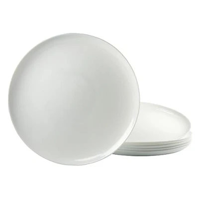 Abbildung von Luminarc Pizzateller &quot;Essteller&quot;, (Set, 6 St.), Teller Set für Personen, weiß, Glas