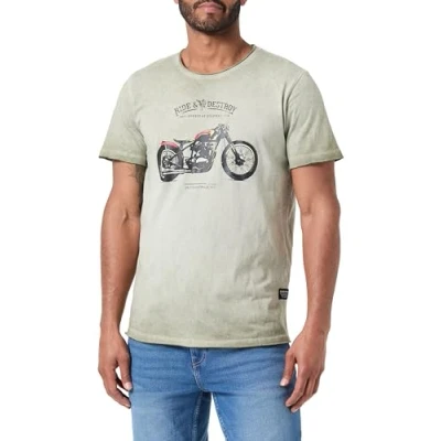Abbildung von Key Largo Tshirt print, Herren, Größe: Large, Green