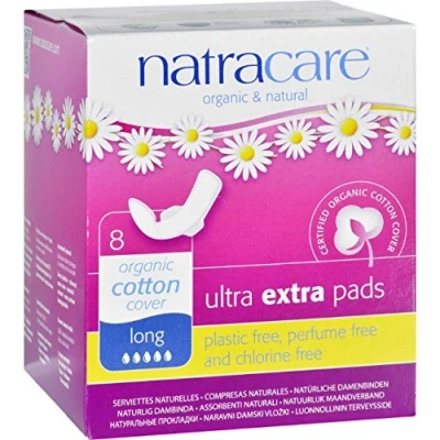Abbildung von Natracare Ultra Extra Damenbinden Lang 8 St