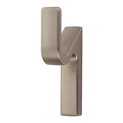 Abbildung von SO TECH® Kleiderhaken Garderobenhaken ANGOLO 7,6 x 1,4 cm, (1 St), Edelstahloptik inklusive Befestigungsschrauben
