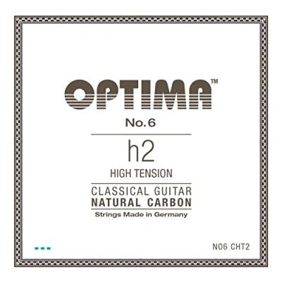 Abbildung von Klassikgitarre Saiten No. 6 Special Silver Einzelsaite H/B2 Carbon high NO6.CHT2