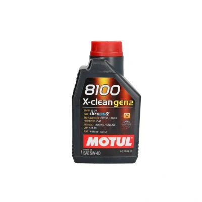 Abbildung von Motul X CLEAN GEN2 5W 40 1l Motoröl 109761 BMW: X6, 3 Limousine, Touring, MERCEDES BENZ: GLK, C Klasse T modell, FIAT: BRAVO 2