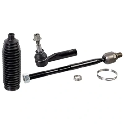 Abbildung von FEBI BILSTEIN 44447 Spurstange Vorderachse links, rechts mit Muttern Schellen, Lenkmanschetten OPEL: Astra H Schrägheck