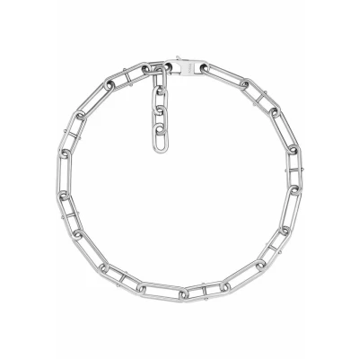 Abbildung von Fossil Halskette, Damen, Größe: One Size, Silber