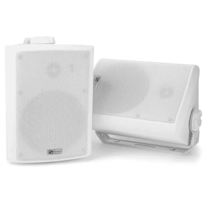 Abbildung von Power Dynamics Bluetooth und WiFi WS40A Lautsprecherset 200 W 4&quot; weiß