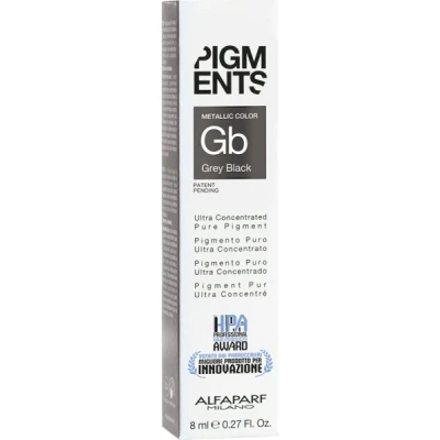 Abbildung von Alfaparf Milano Pigments Grey Black 6x8 ml