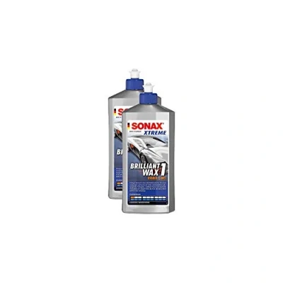Abbildung von SONAX 2X 02012000 Xtreme BrilliantWax 1 Hybrid NPT Politur Wachs Pflege 500ml