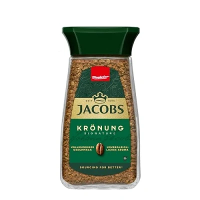 Abbildung von Jacobs löslicher Kaffee, Instant Krönung, 100g