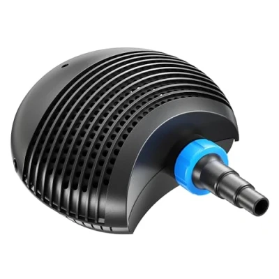 Abbildung von SunSun CTF 2800 SuperECO Teichpumpe 3000 l/h / 10 W, energiesparende Filterpumpe, Bachlaufpumpe für Koiteiche, Umwälzpumpe, Gartenteichpumpe