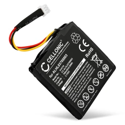Abbildung von CELLONIC® GPS Ersatz Akku 1ICP6/34/36 AHA11108001 ALHL03708003 Quanta VF3k Ersatzakku für Tomtom Start 20 / 25 Navigationsgerät 700mAh Navi Batterie