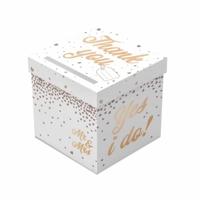 Abbildung von Mapsbox Wedding Mr &amp; amp; Frau Rose Gold