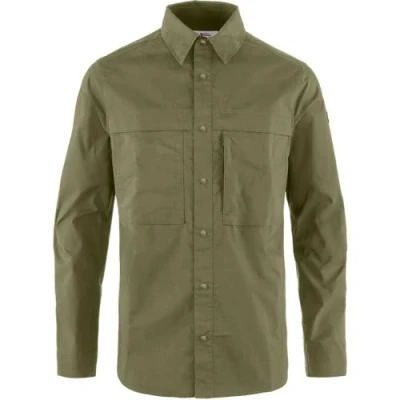 Abbildung von Fjallraven 12600194 620 Abisko Trail Shirt LS M Herren Green Größe XL