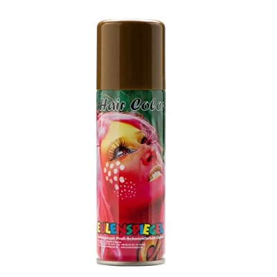 Abbildung von Eulenspiegel 819579 Color Haarspray Braun 125ml