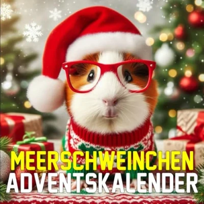 Abbildung von meerschweinchen adventskalender: mit 24 Bilder und schönen Fakten bis Weihnachten