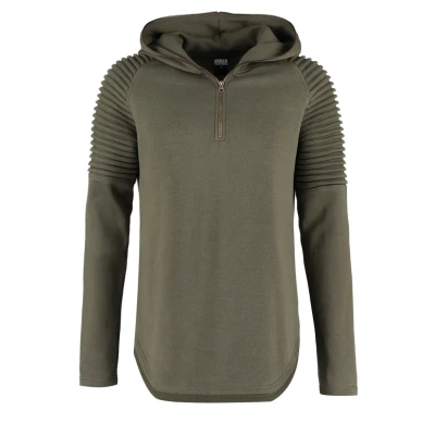 Abbildung von Urban Classics Kapuzenpullover, Herren, Größe: Medium, Olive
