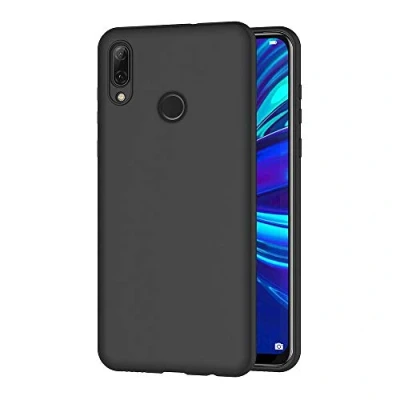 Abbildung von AICEK Compatible Huawei P Smart 2019 Hülle, Schwarz Silikon Schutzhülle für Case TPU Bumper Handyhülle (6,21 Zoll)