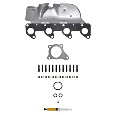 Abbildung von AJUSA JTC11707 Montagesatz, Lader with studs, syringe oil mit Dichtungen Montageanleitung VOLKSWAGEN: Golf 6, 6 Variant, Caddy 3 Kombi