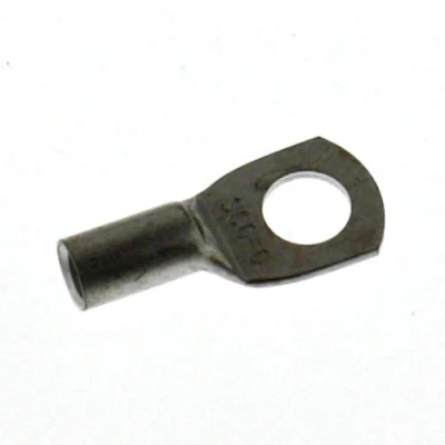 Abbildung von SeKi 10x Rohrkabelschuhe 6mm² Loch Ø M6 Unisoliert Kabelschuh aus Kupfer verzinnt Kabel Verbinder für Batteriekabel, Verteilerkästen, Kfz