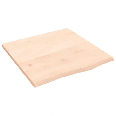 Abbildung von vidaXL Tischplatte, Schreibtischplatte mit Naturkante, Holztischplatte für Esstische Couchtische, Esstischplatte Couchtischplatte DIY Platte, Massivholz Eiche Unbehandelt