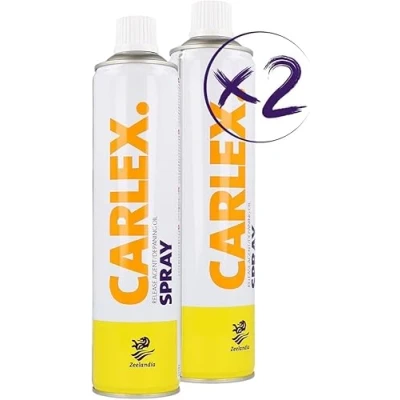 Abbildung von Carlex Trennspray zum Grillen, Braten &amp; Backen Kuchenbacktrennspray, Antihaft Spray Grill, Pfannenbeschichtung, Sandwichmaker BBQ 2x600ml
