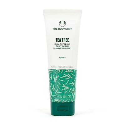 Abbildung von The Body Shop Tea Tree Squeaky Clean Scrub unisex, Gesichtspeeling 100 ml, 1er Pack (1 x ml)