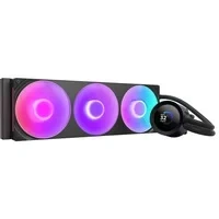 Abbildung von NZXT Kraken Plus 360 RGB AIO CPU Flüssigkeitskühler 360mm Radiator F360 Core Single Frame Lüfter 1,54&quot; Quadratisches LCD AMD® AM5, AM4 Intel® LGA 1851/1700, 1200/115X Schwarz
