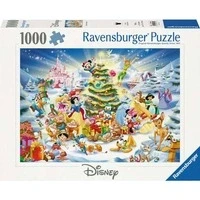 Abbildung von Ravensburger Puzzle Disney Classics, Disneys Weihnachten, 1000 Puzzleteile, Made in Germany, FSC® schützt Wald weltweit