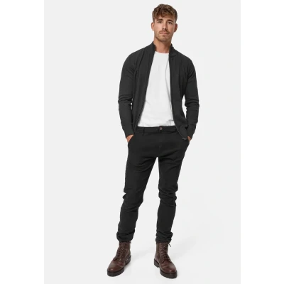 Abbildung von Indicode Jeans LAU Sweatjacke, Herren, Größe: Small, Charcoal mix