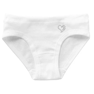 Abbildung von Schiesser Girls Feinripp Slip Ajourée Original Classics 2er Pack, Größe:98;Farbe:Weiß (100)