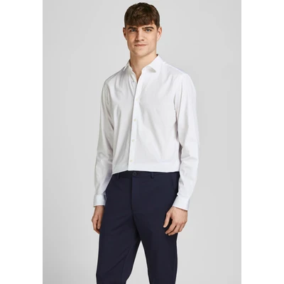 Abbildung von JACK &amp; JONES Herren Jprblacardiff L/S Noos Langarmshirt, Weiß, L EU