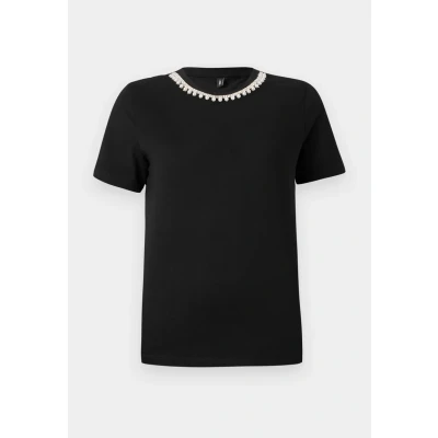 Abbildung von ONLY Onljolly Pearl TEE Tshirt print, Damen, Größe: Small, Black