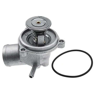 Abbildung von Frankberg 1x Thermostat mit Gehäuse und Dichtung Kompatibel 124 1986 1993 C Klasse 2001 CLK 1997 2002 E M 1998 2005