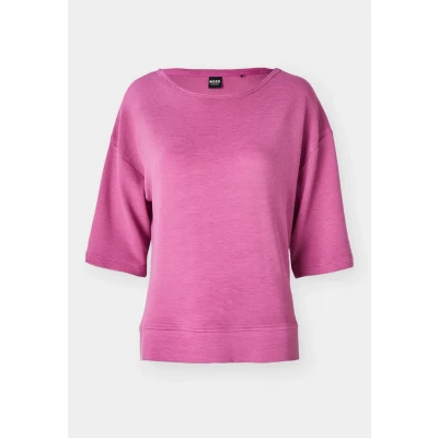 Abbildung von BOSS Ottoman Nachtwäsche Shirt, Damen, Größe: XS, Medium purple