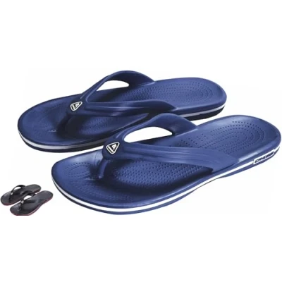 Abbildung von Cressi Unisex Adult Gummy Beach/Sea Flip Flops der neuen Generation, Blau Navy, 37/38