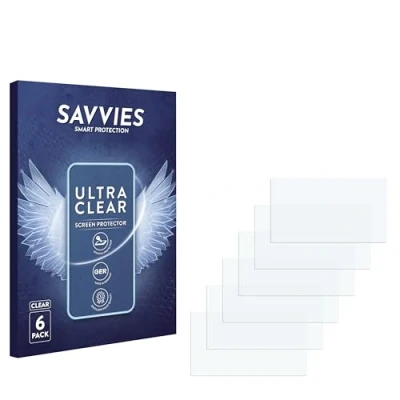 Abbildung von Savvies 6 Stück Schutzfolie für Casio FX CG50 Displayschutz Folie Ultra Transparent