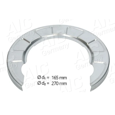 Abbildung von AIC 71406 Ankerblech Hinterachse links, rechts HYUNDAI: Getz