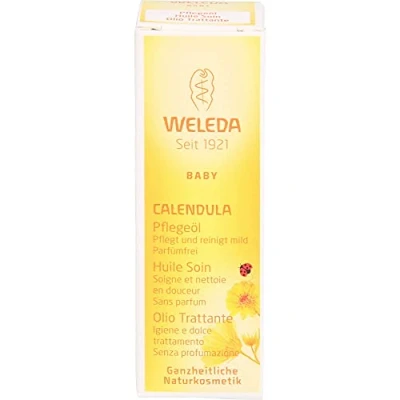 Abbildung von WELEDA AG Körperöl Calendula Pflegeöl parfümfrei 10 ml,