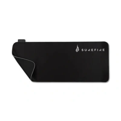 Abbildung von SureFire Silent Flight RGB 680 Gaming Mauspad, mm x 280 3 mm, Mauspad Gaming, wasserabweisend, rutschfest, Mikrotextur Stoffoberfläche, Mousepad Large, Unterlage