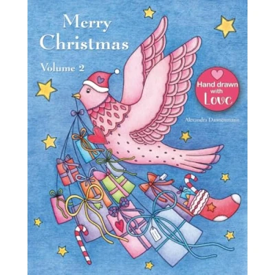 Abbildung von Merry Christmas Volume 2: a beautiful Adult Coloring Book for Relaxation