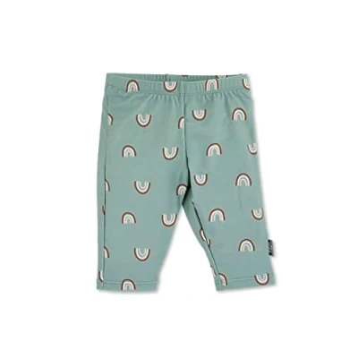Abbildung von Sterntaler Regenbogen Badeshorts für Kinder, Größe: 68/74, Dunkelgrün meliert