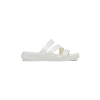 Abbildung von Crocs Badesandale, Damen, Größe: 41, Chalk Schuhe
