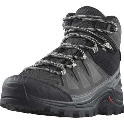 Abbildung von Salomon Quest ROVE GTX Hikingschuh, Damen, Größe: 39 1/3, Black/magnet/quiet shade Schuhe