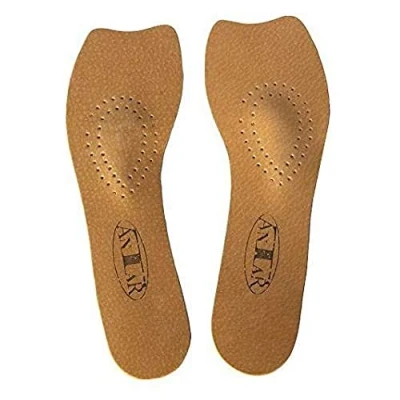 Abbildung von Antar AT53504 35/36 Orthopädische 3/4 Einlagen Leder mit Spreizfußpelotte, Größe 35/36, 40 g