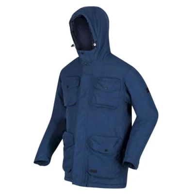 Abbildung von Regatta Ronan wasserdichte Isotex Thermoguard Jacke für Herren, Dark Denim