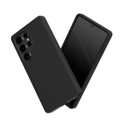 Abbildung von RhinoShield Case kompatibel mit [Galaxy S25 Ultra] SolidSuit Stoßdämpfende &amp; schlanke Schutzhülle Premium Finish 3.5 Meter Fallschutz Schwarz