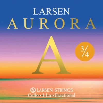 Abbildung von LARSEN STRINGS Cello Saiten Aurora A 3/4 Medium