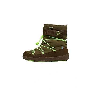 Abbildung von Affenzahn Schneestiefel Vegan Snowy Frosch 24 Olive