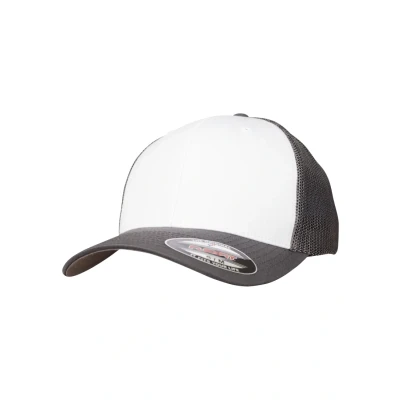 Abbildung von Flexfit Cap, Größe: L/XL, Darkgrey and white
